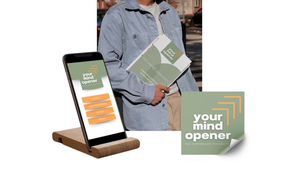 Branding en Ontwerp print/drukwerk Your Mind Opener gemaakt door Dream Design Studio
