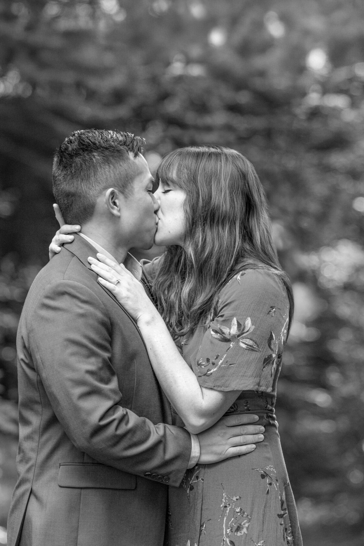 Kosuke & Chelsea  Engagement Portraits_ California Redwoods _20