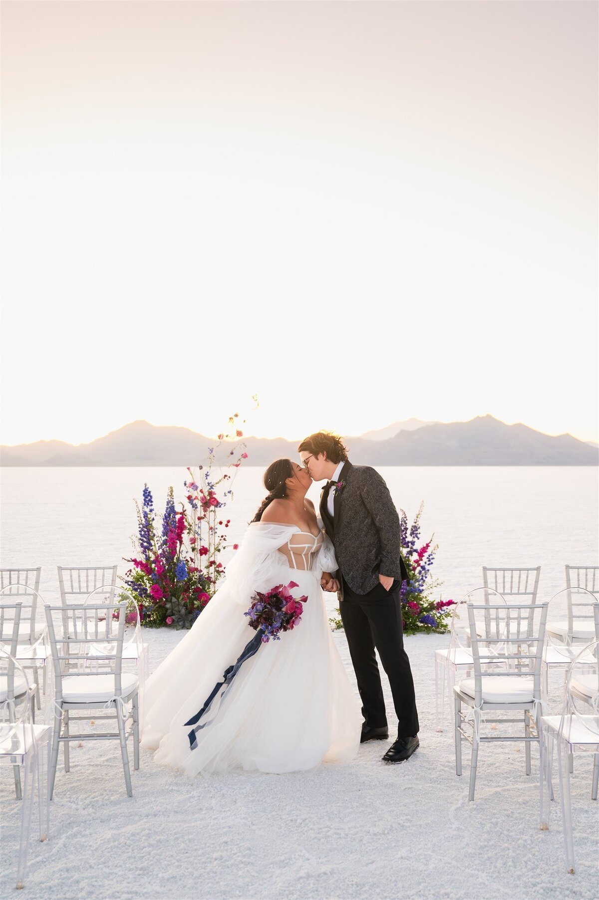 Milky Way Wedding at the Bonneville Salt Flats_164