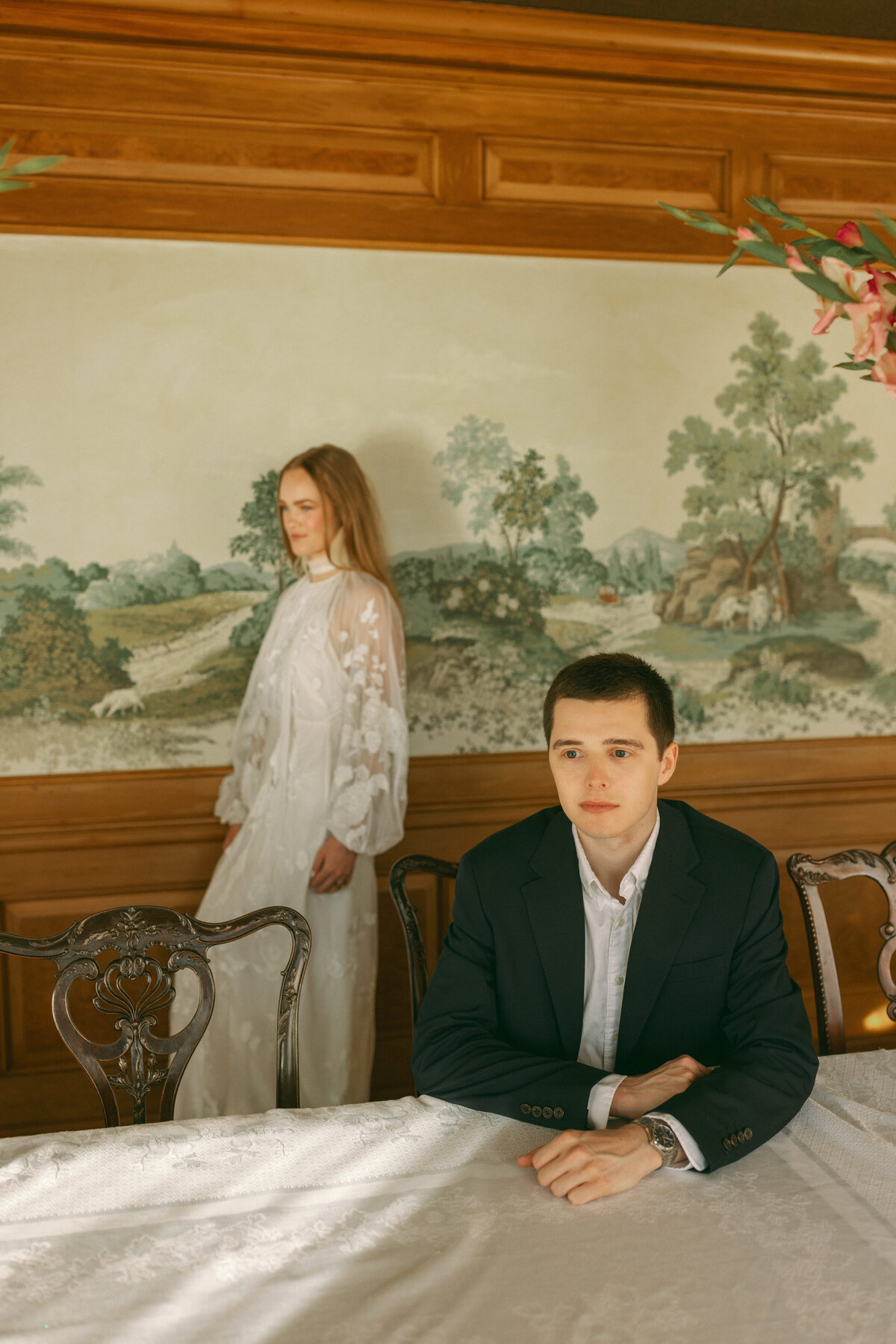 Greystone Estate arkansas editorial venue engagement photos