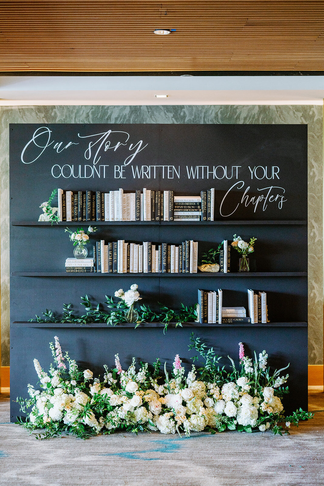 Wedding reception decoration