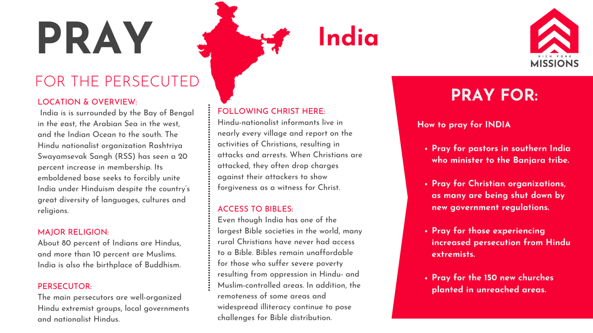 Pray for Persecute India