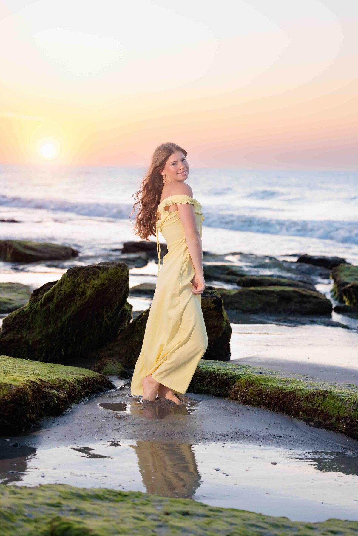 NC Senior Beach portraits