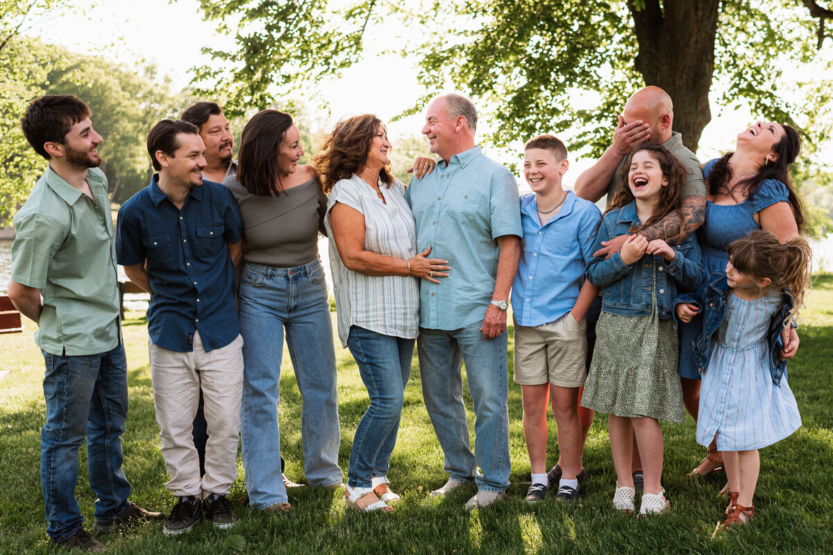Polega Large Family Session, White Meadow Lake Country Club, Rockaway NJ, Nichole Tippin Photography-1