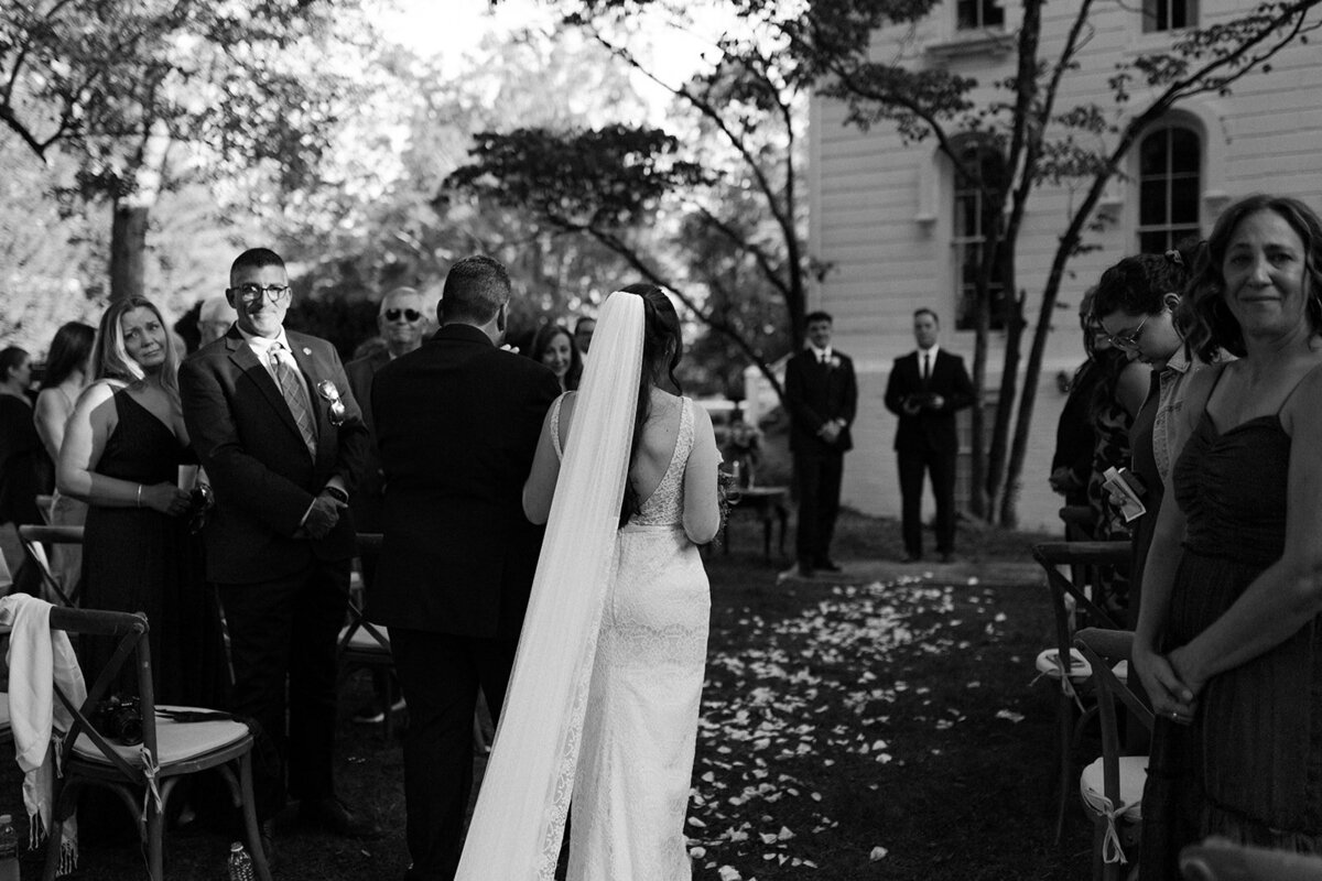 virginia estate wedding ceremony