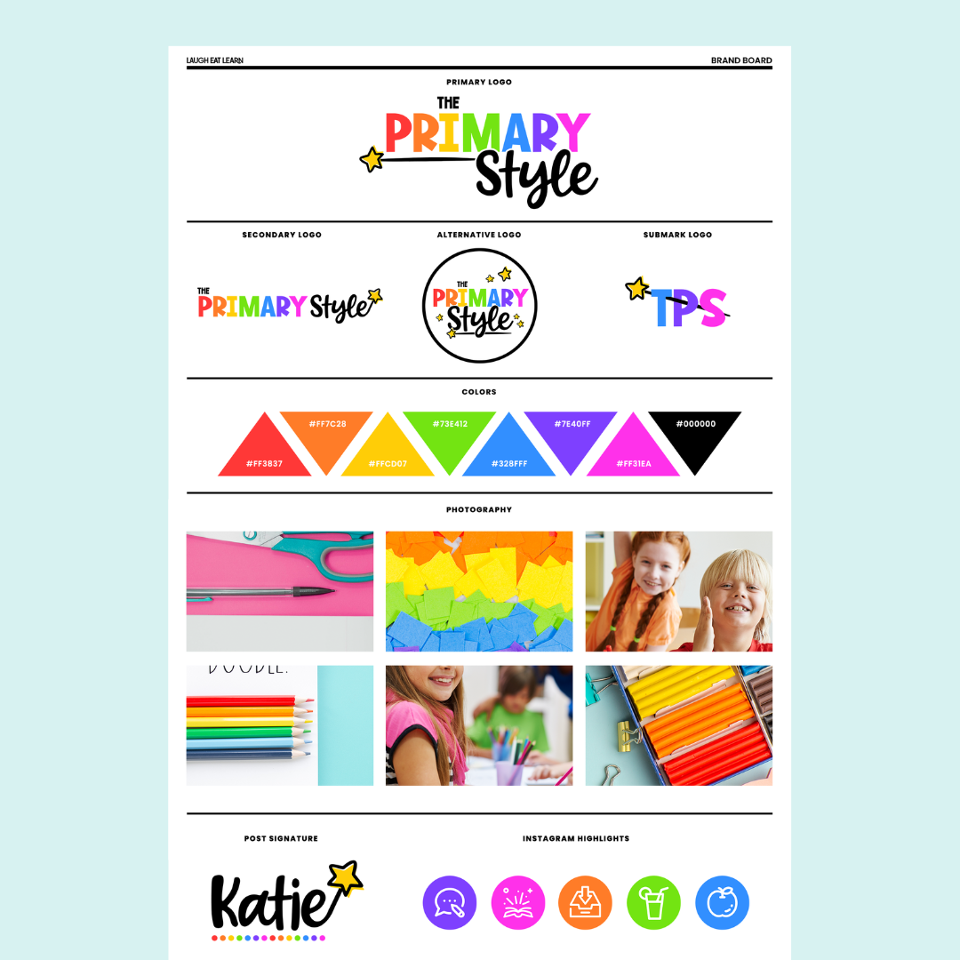 branding 1 - the primary style