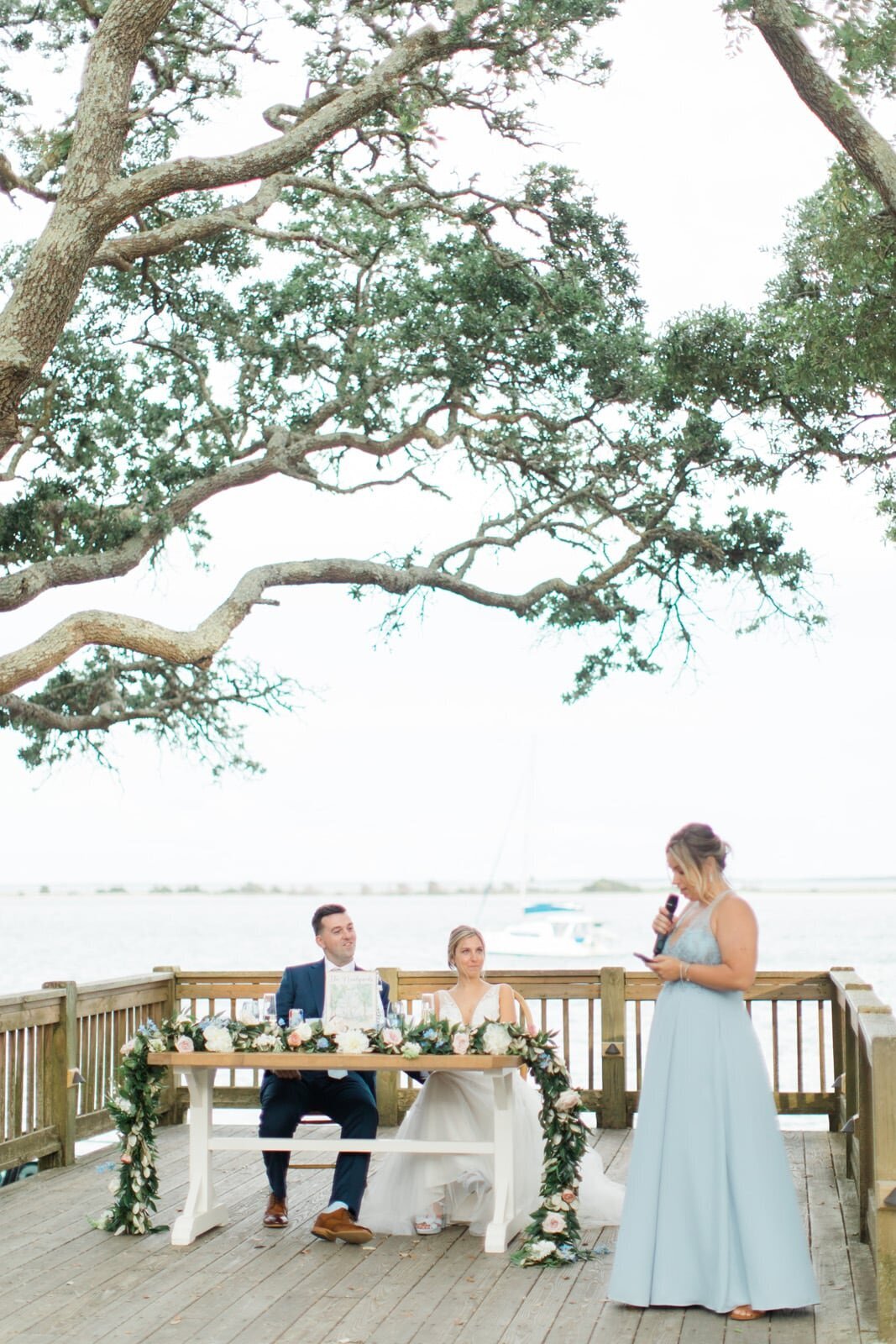 Southport Community Building Wedding | Blue Satin Bee 44