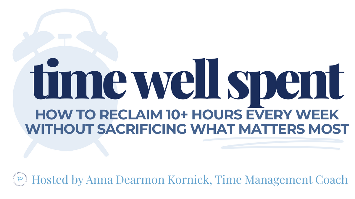 Join the Time Well Spent Workshop