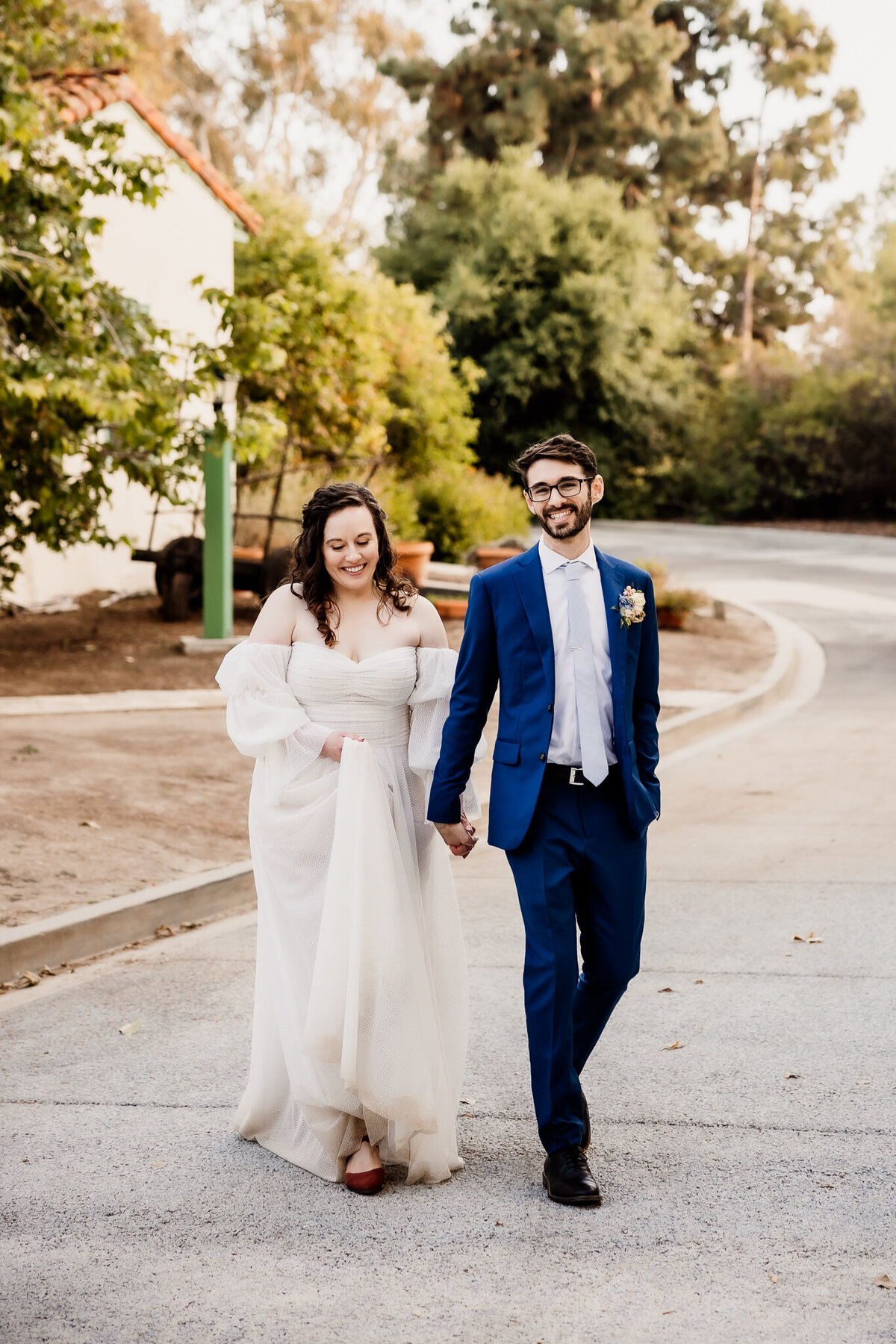 Archer Inspired Photography - Rachel and Alex Wedding - Rancho Los Cerritos Historic Site - Long Beach - Couple Photos-343