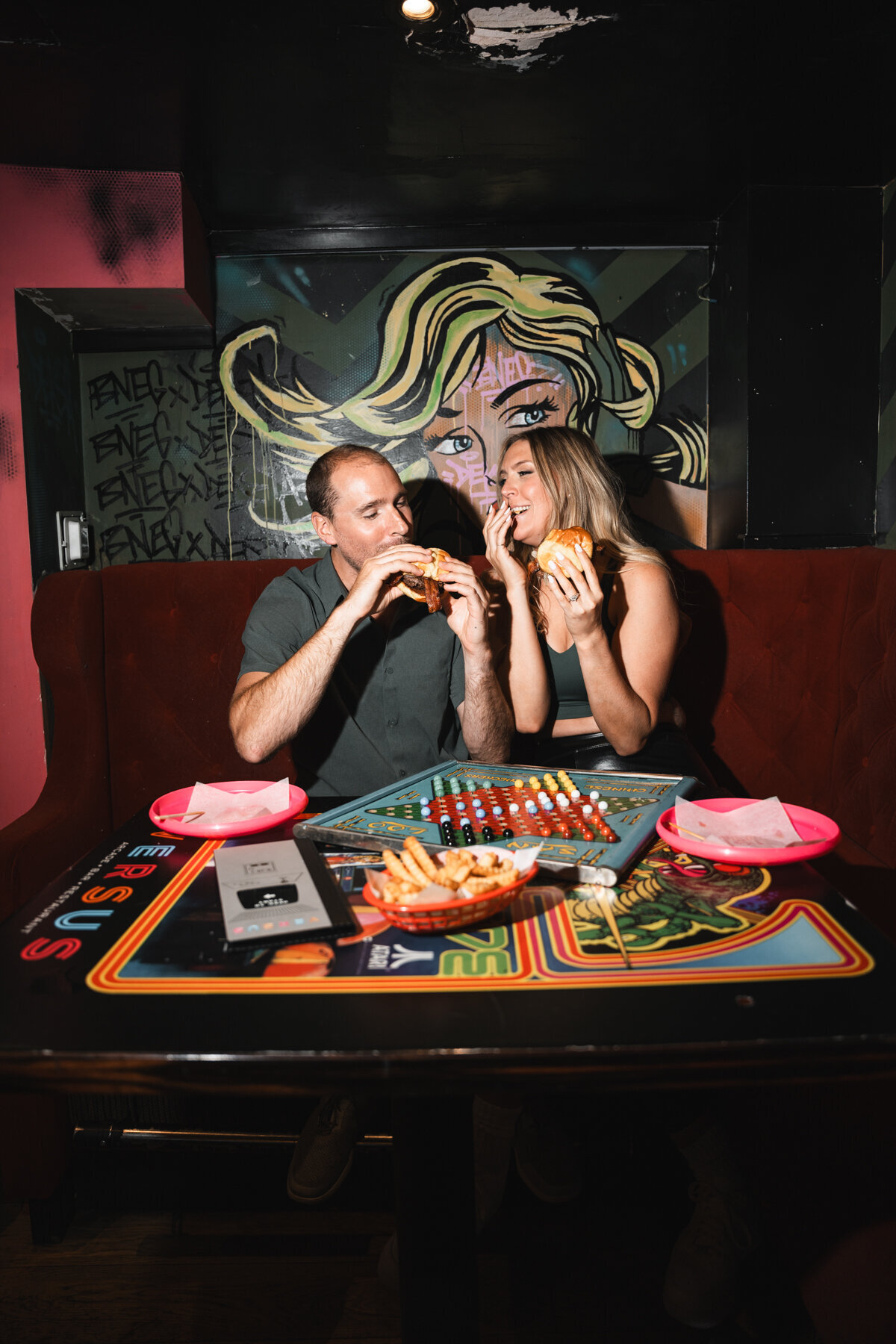 arcade engagement session boston--2