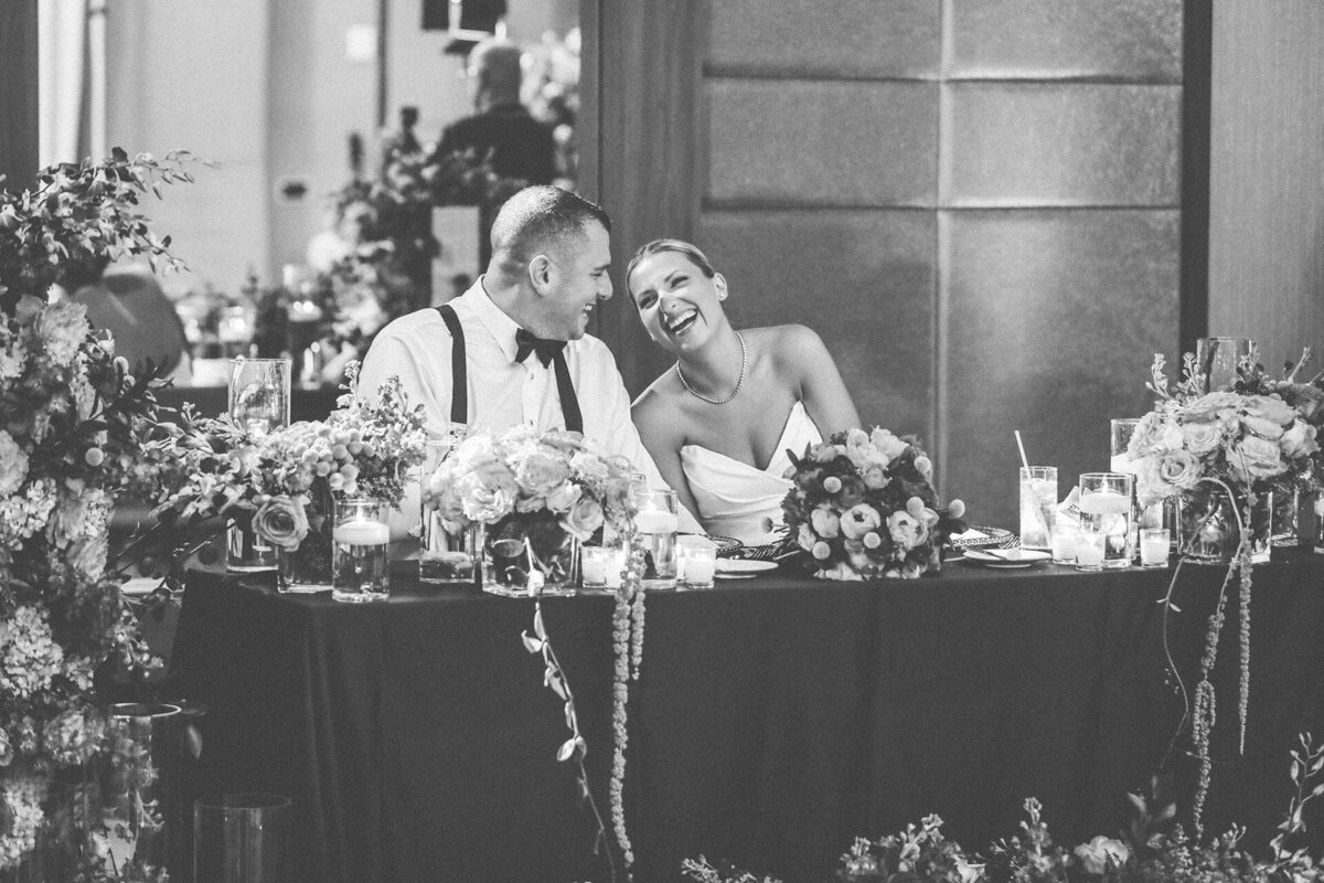 bride-groom-laughing-florida-reception