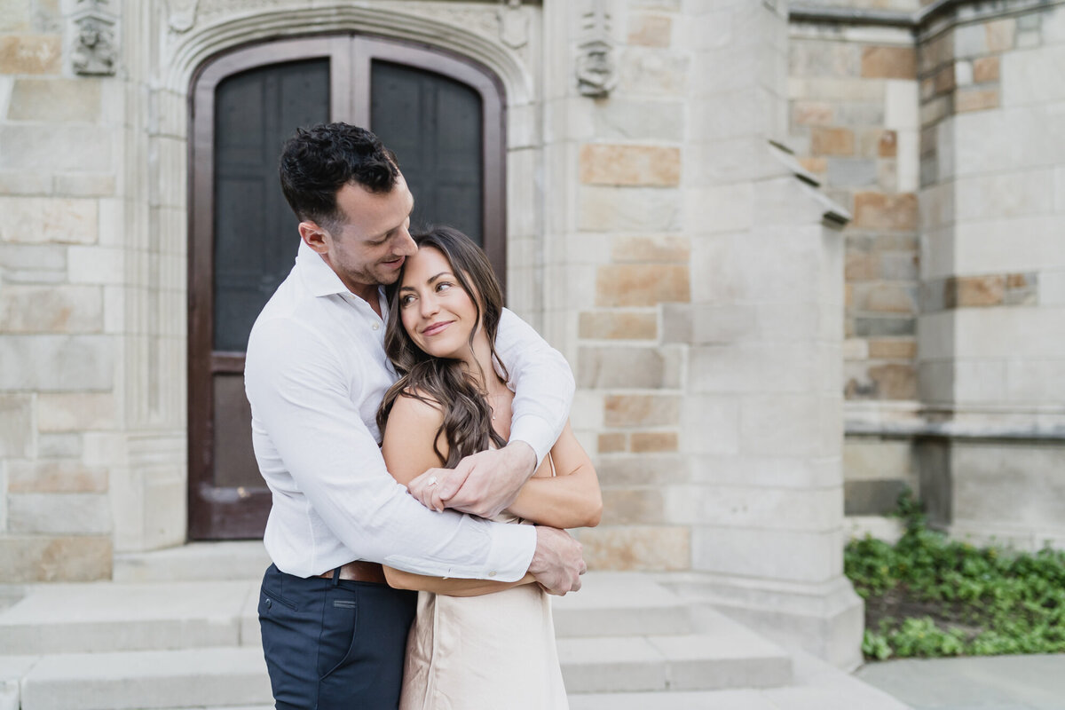 SPRING ANN ARBOR ENGAGEMENT SESSION AT THE LAW QUAD WITH KARI DAWSON24