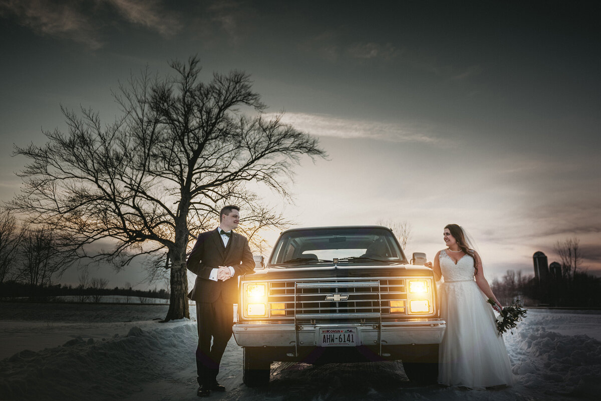 Winter Wedding Photo