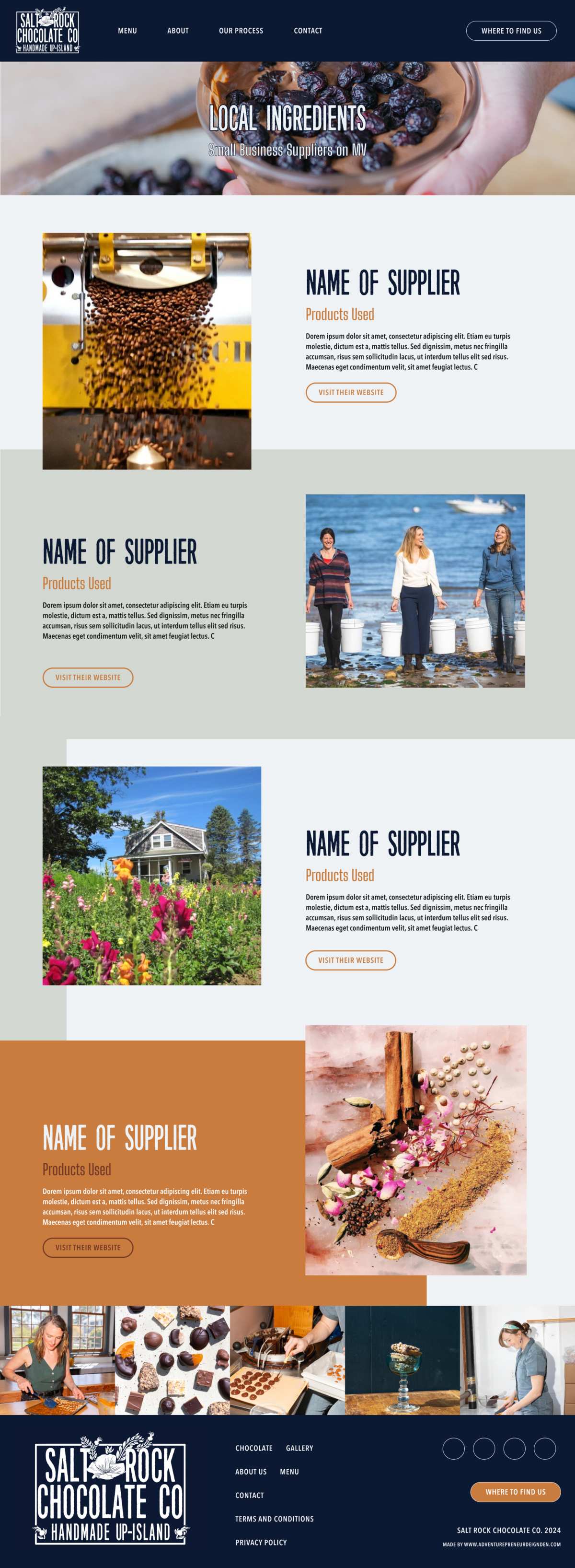 website design