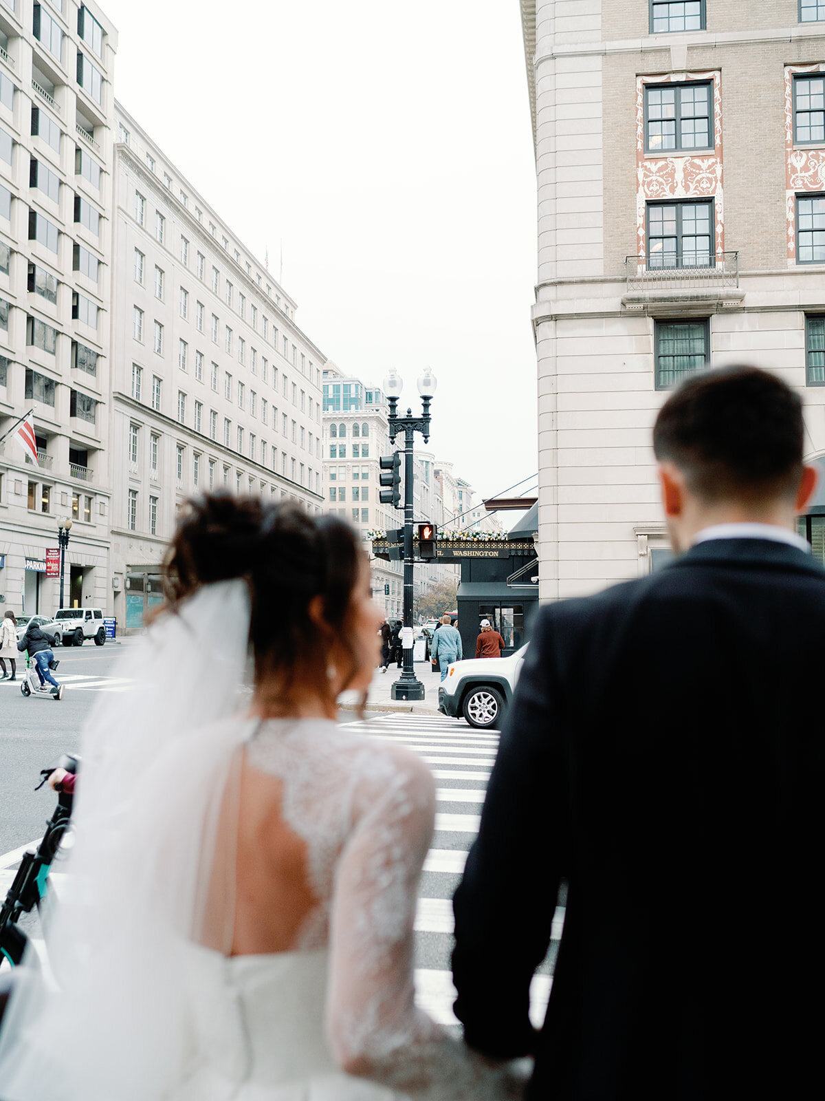 Modern wedding at Hotel Washington 