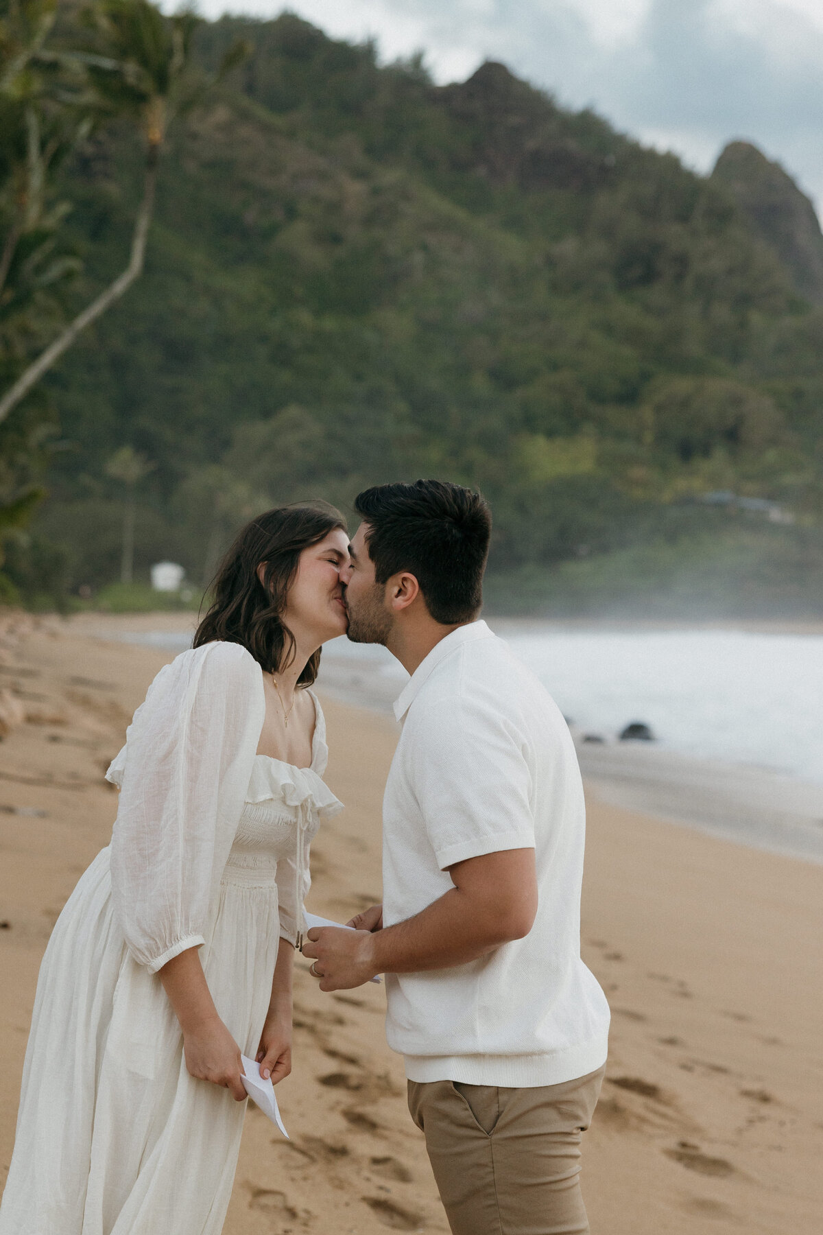 Hawaii elopement / kauai hawaii elopement / hawaii destination wedding / Sophia photo co / north shore hawaii elopement / white dress for beach photos / vow renewal in hawaii / vow renewal kauai / kauai wedding photographer / big island wedding photographer / maui wedding photographer / elopement wedding photographer / Duluth Minnesota wedding photographer