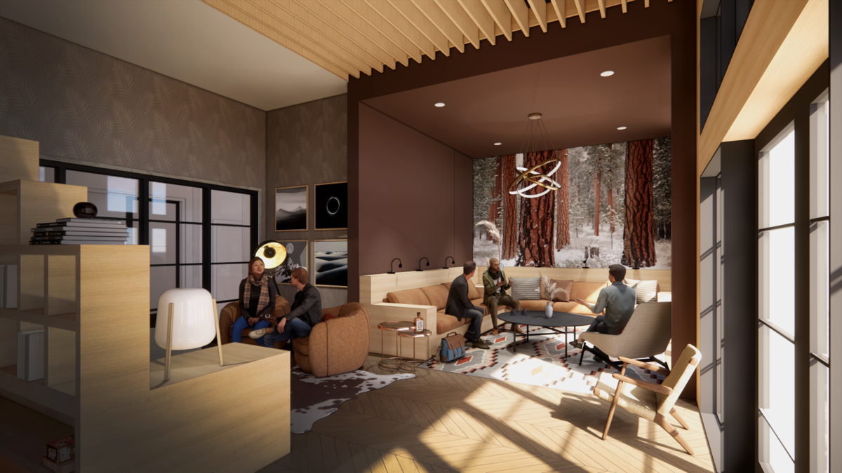 Interior Community Room L3