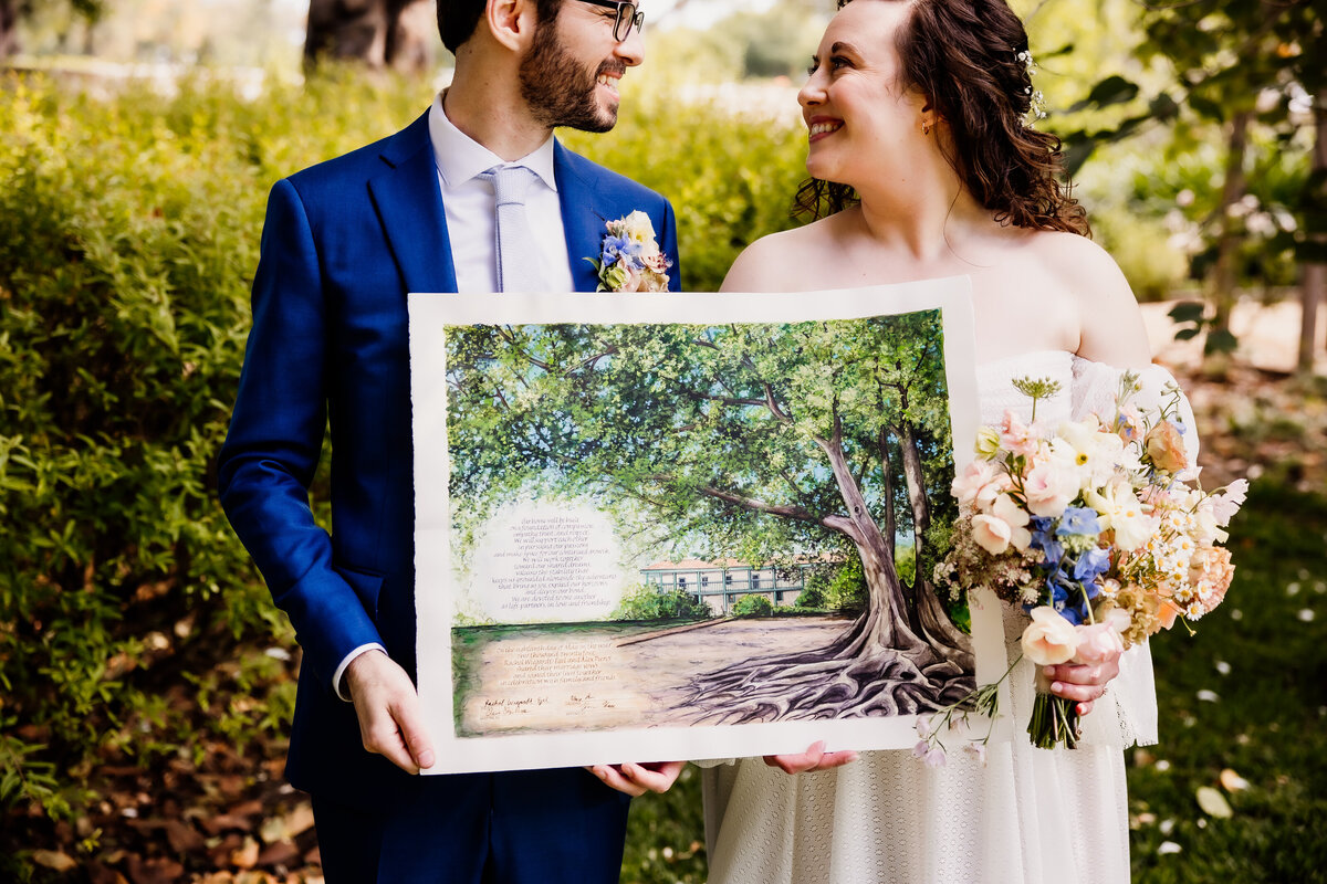 Archer Inspired Photography - Rachel and Alex Wedding - Rancho Los Cerritos Historic Site - Long Beach - Ketubah-45