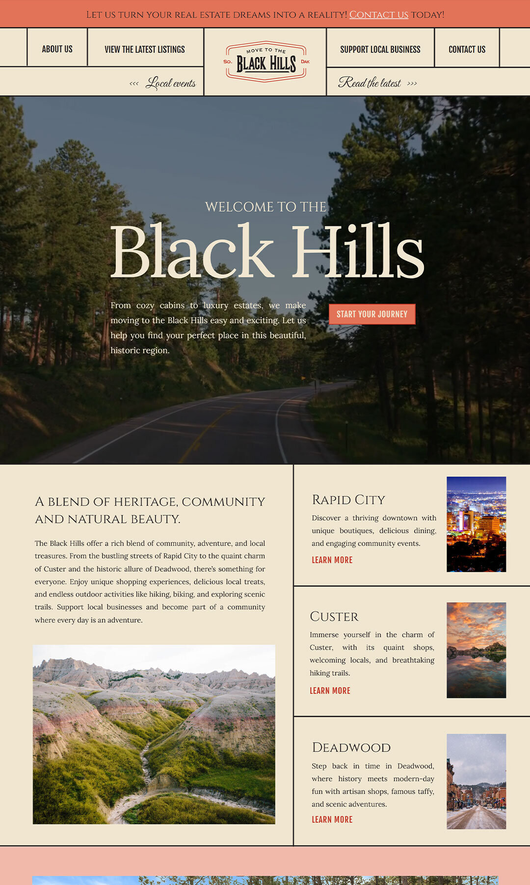 move-to-the-black-hills-website-design