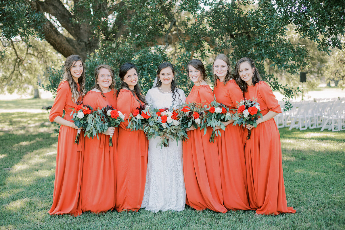 Ink & Willow Photography - Wedding Photography Victoria TX - Glass Wedding - ink&willow-weddingparty-32