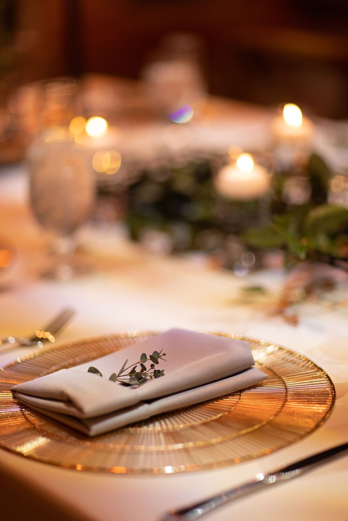 38 - Armature Works The Gather Reception Guest Table Placesetting - Tampa Bay Wedding Planner