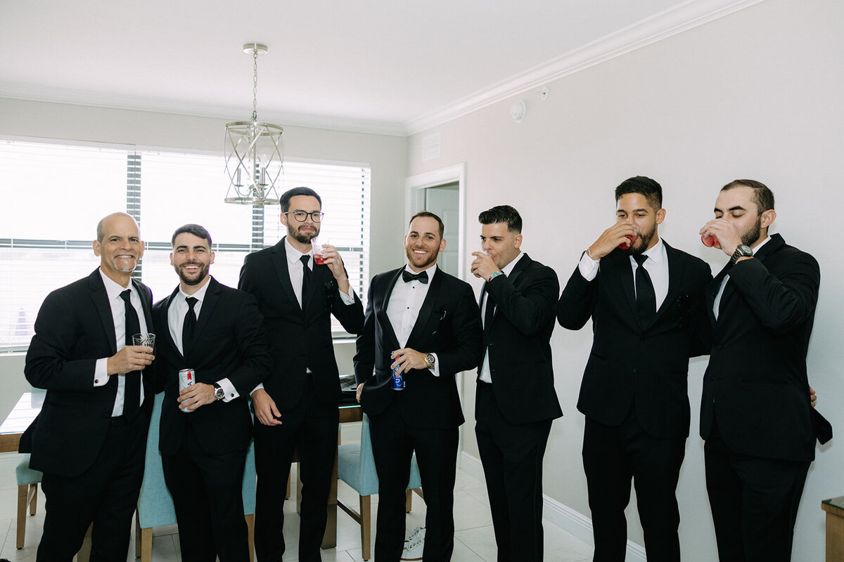 groomsmen image at bella collina weddings & events​