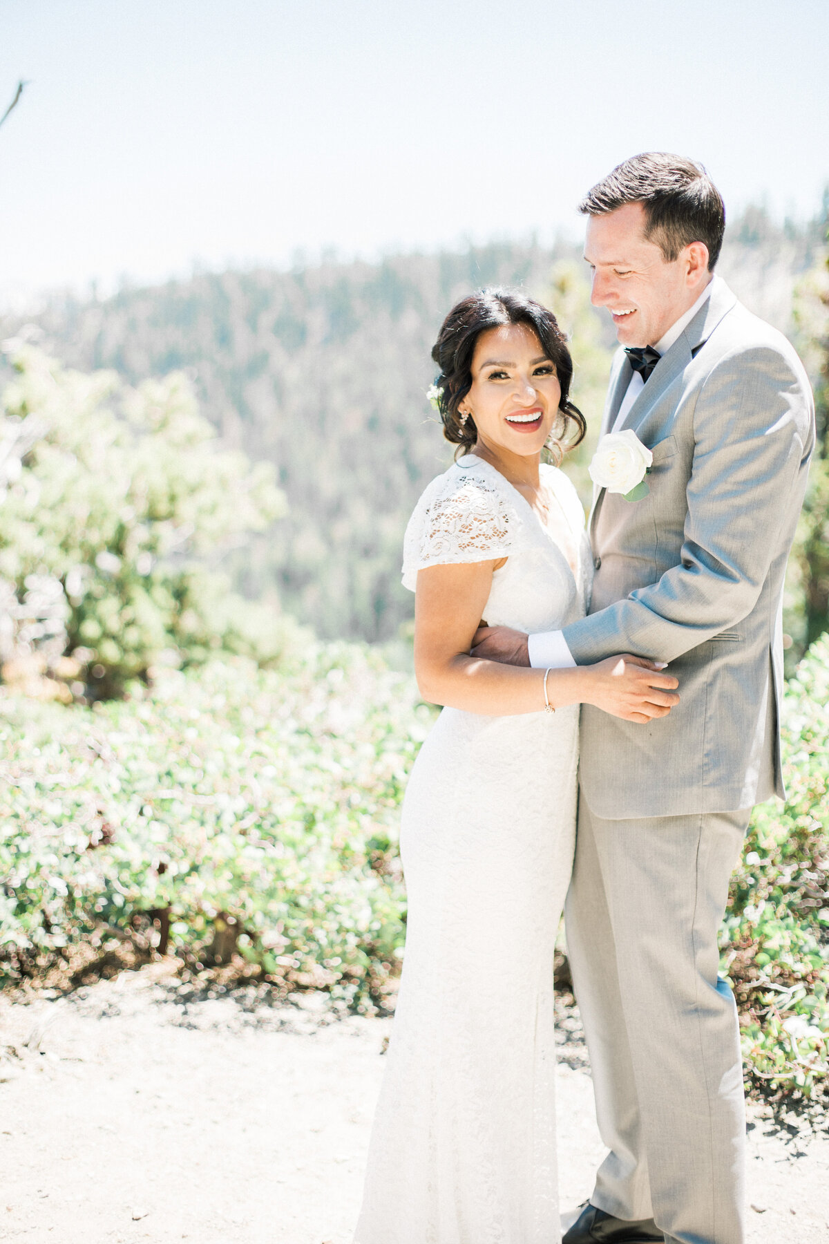 Lake Tahoe Mountaintop Elopement - 19