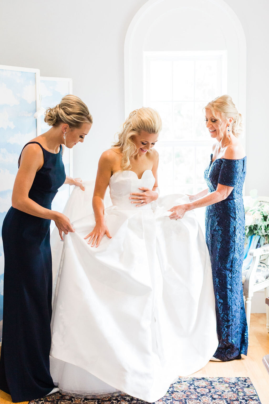 bride getting ready