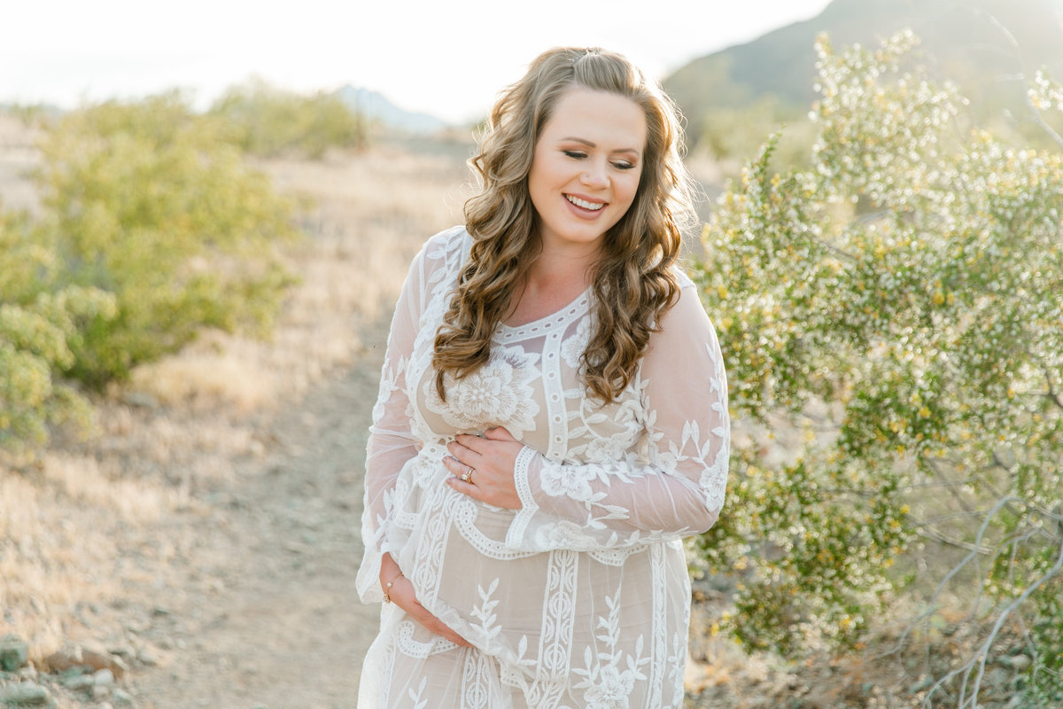 Karlie Colleen Photography - Arizona Maternity Photography - Brittany & Kyle-164