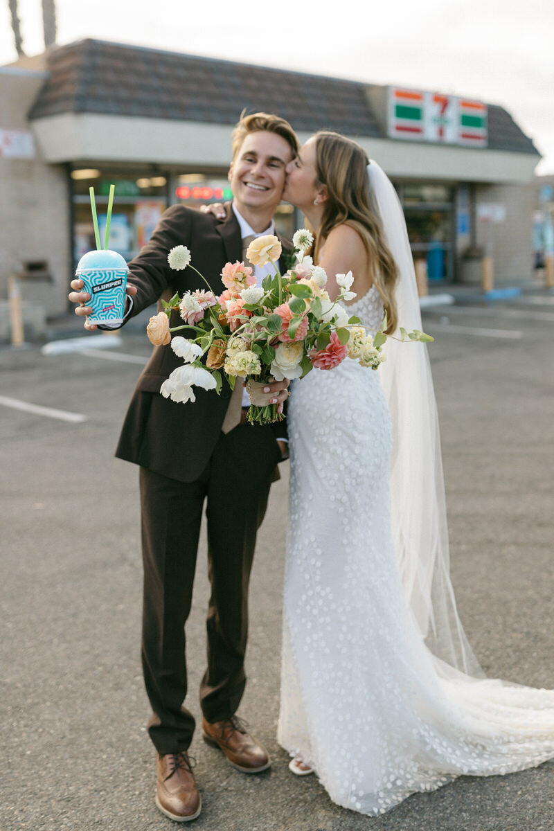 A wedding in San Clemente, California