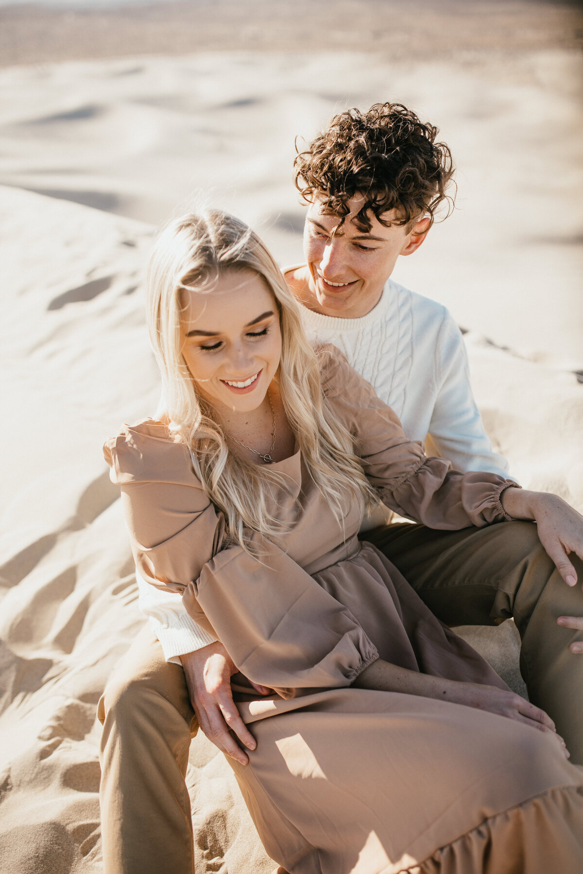 A Sand Dunes Engagement Photography Session - 4