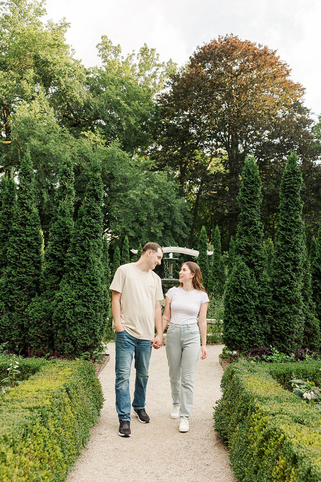 Alexis Fox Photography + Indianapolis + Indiana + Engagement Session + Newfields (32 of 37)
