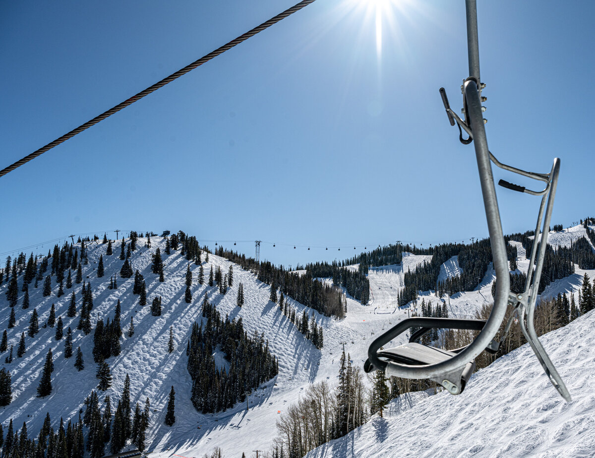 aspen ski chair ride