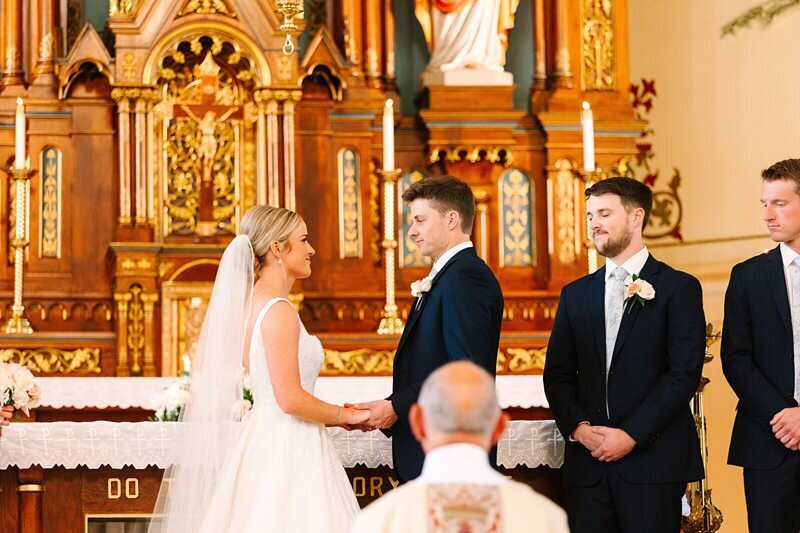 Wedding at St. Boniface with Reception at ECC200