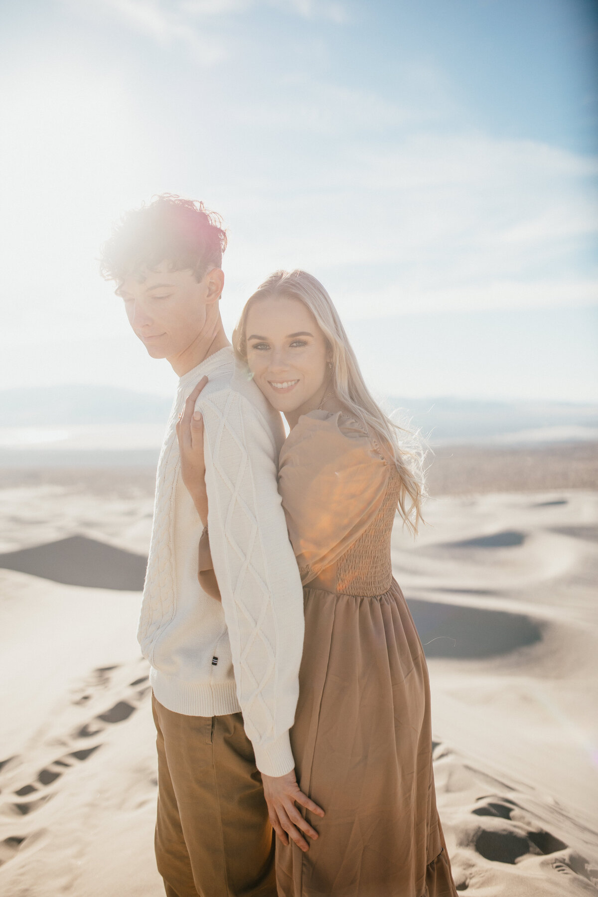A Sand Dunes Engagement Photography Session - 31