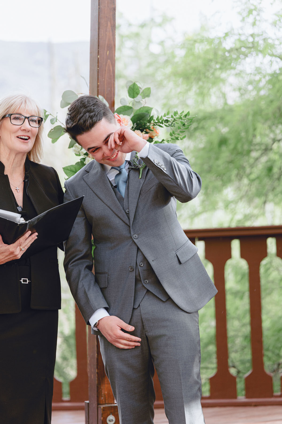 Arizona wedding photography at Tanque Verde Ranch open spaces