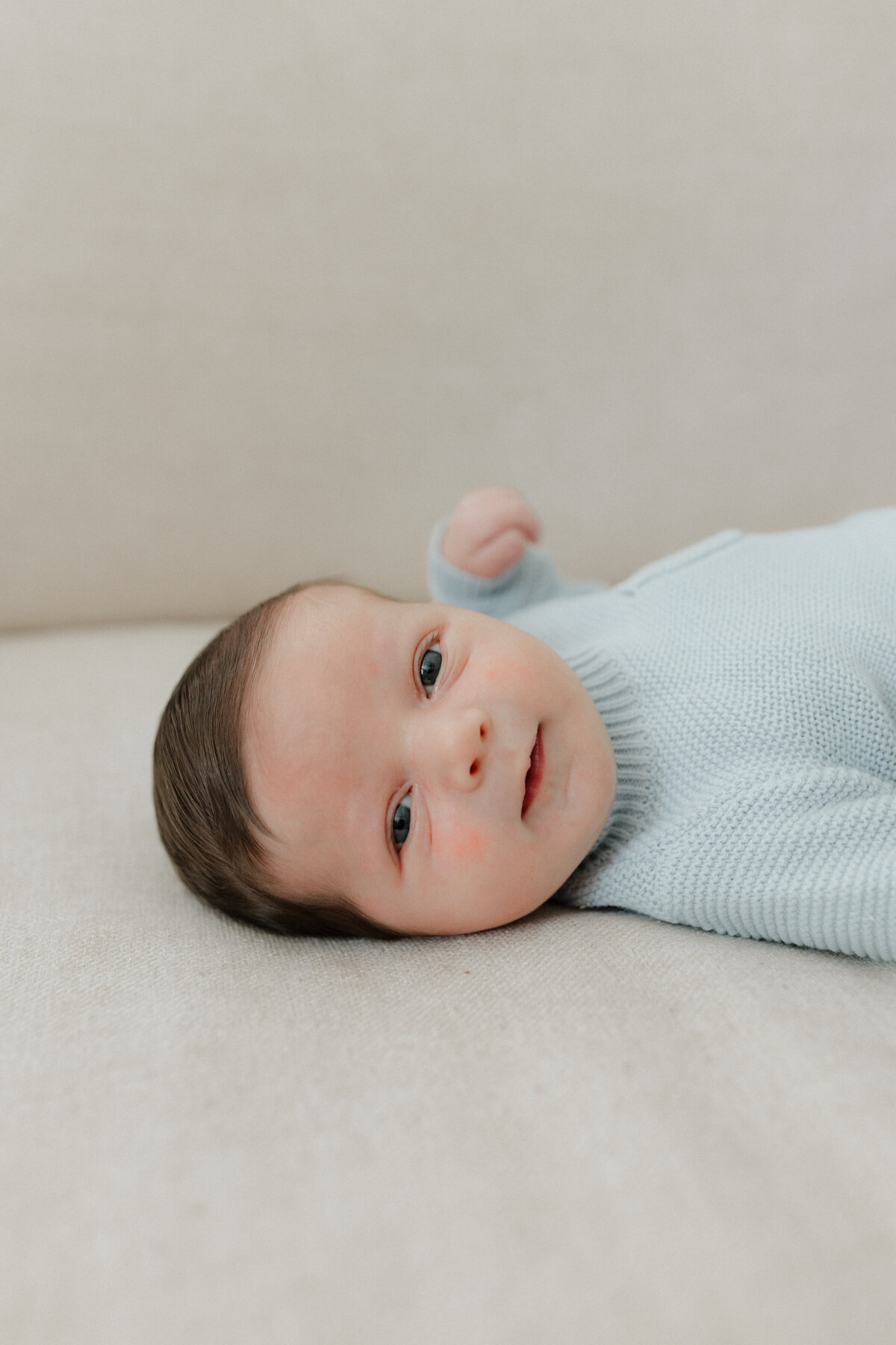 Indianapolis newborn photography baby portrait at home