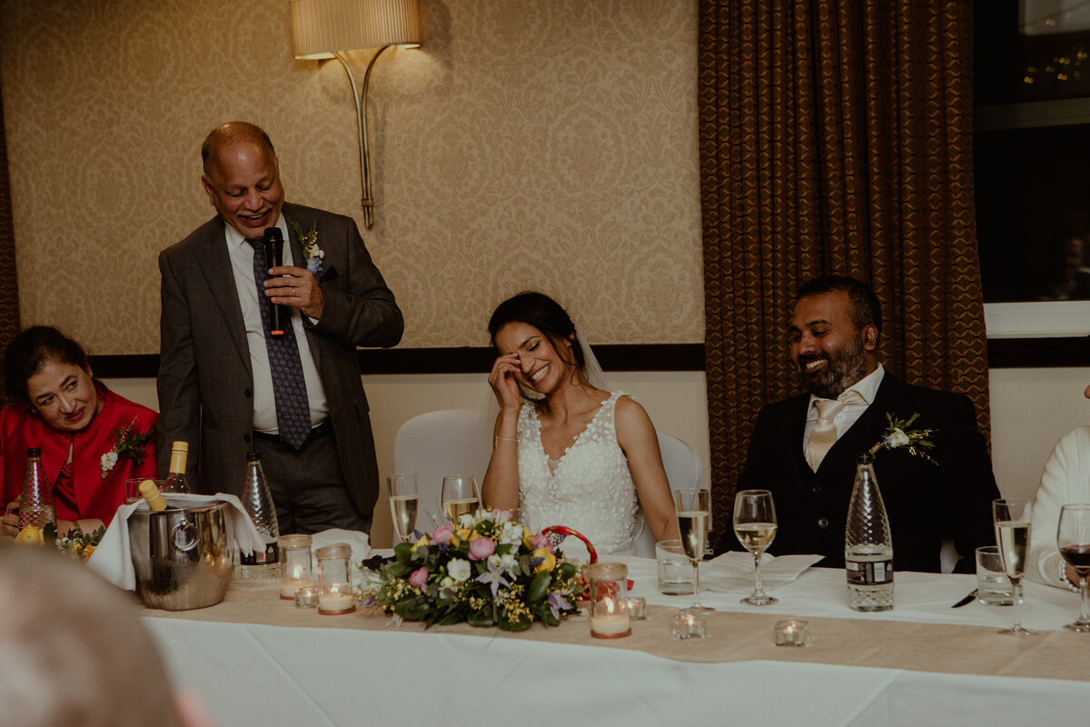 Romantic wedding at the Berystede spa hotel in Sunninghill, Ascot