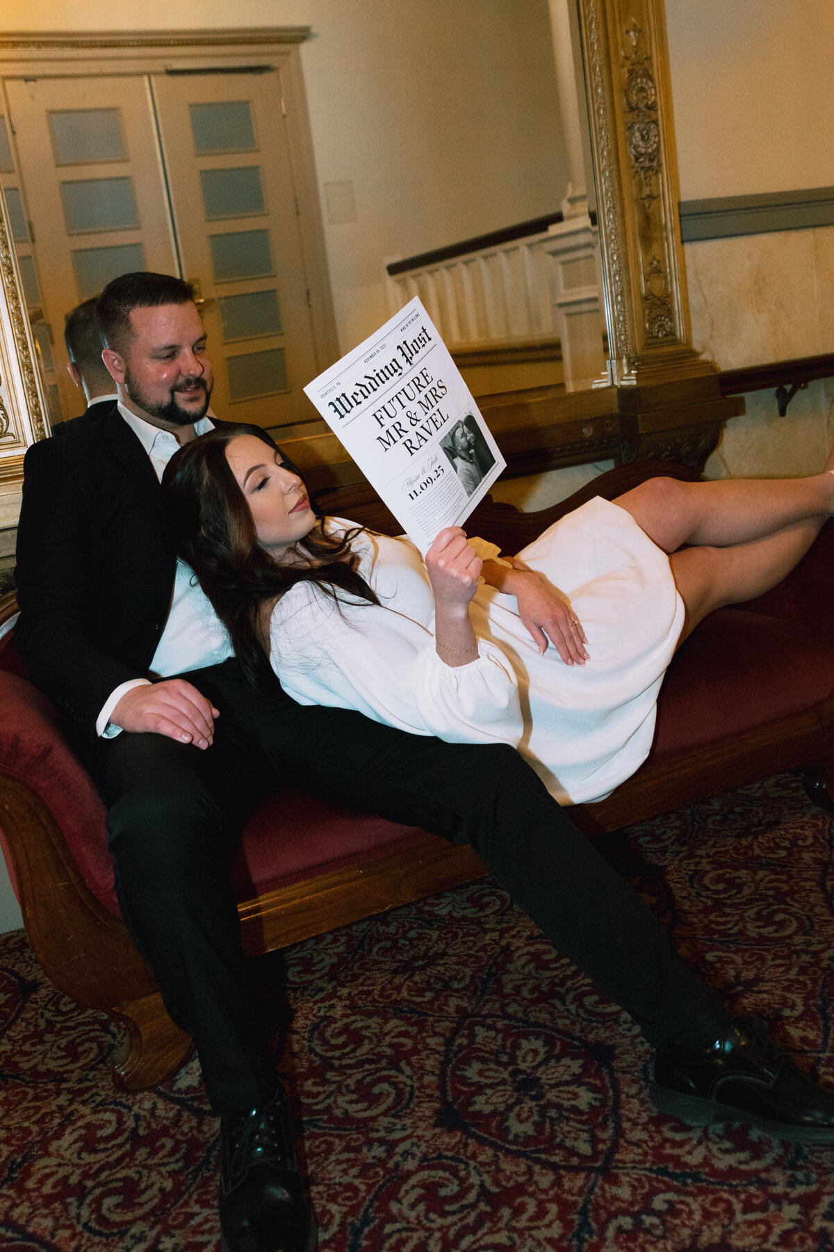 engagement photos at fulton theatre