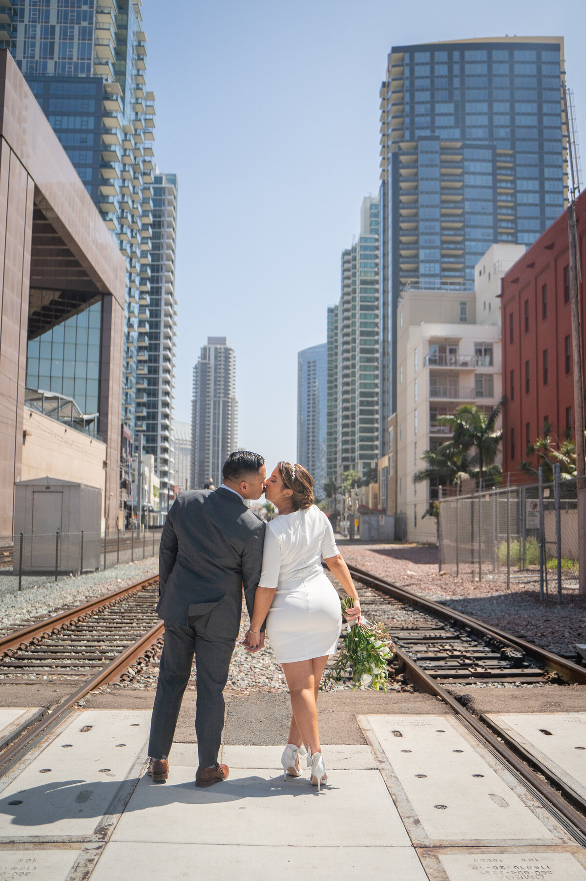 Urban Courthouse Elopement San Diego