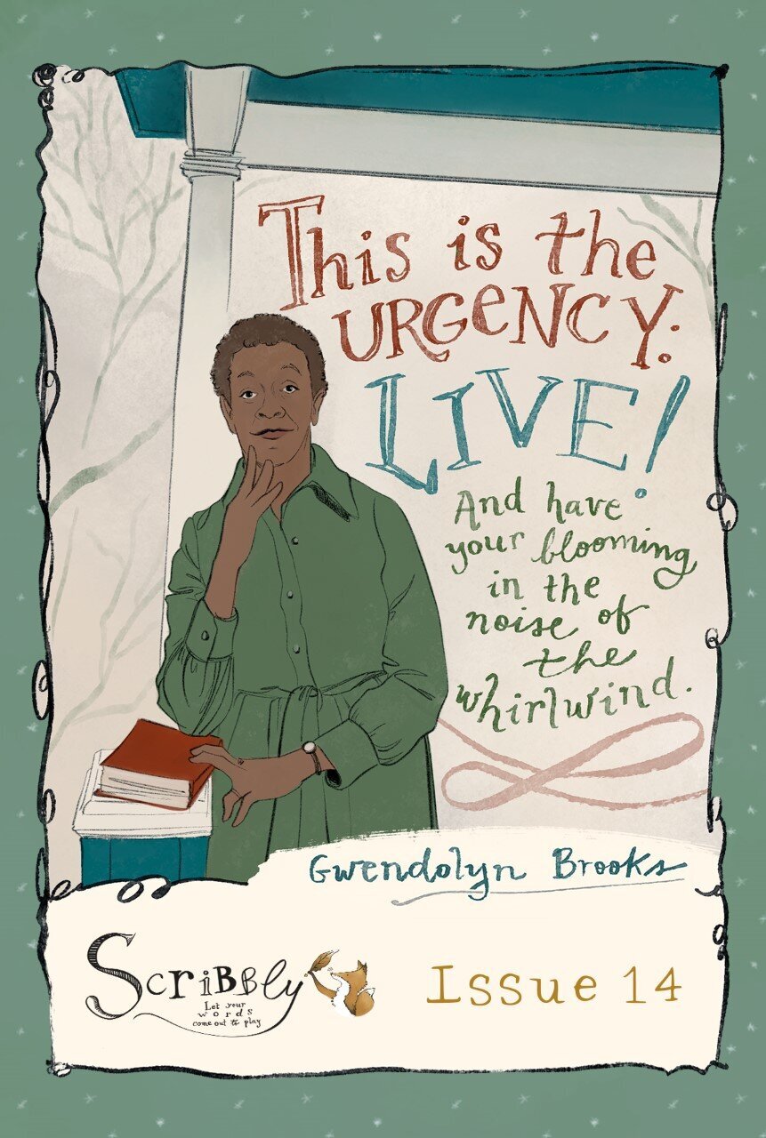2023Scribbly14. Postcard Gwendolyn