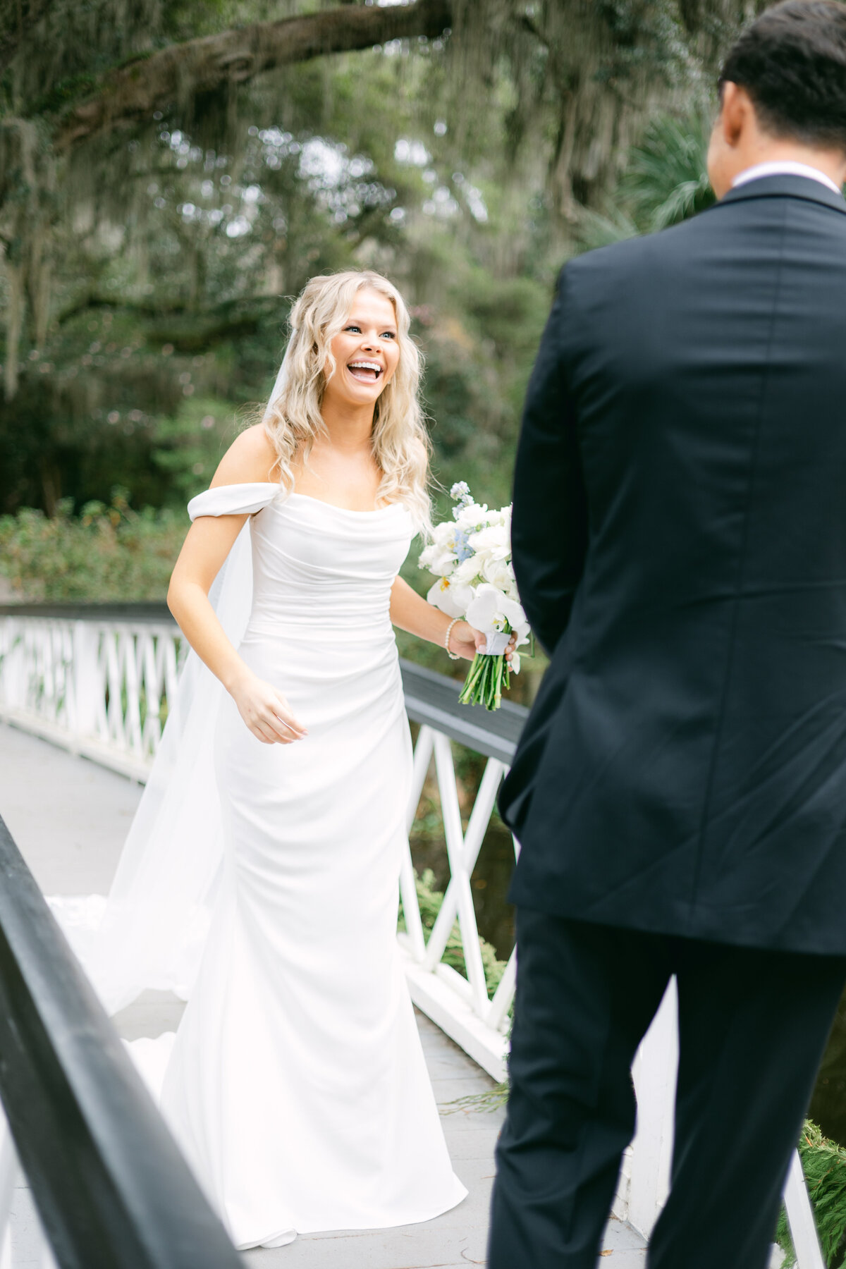 Katherine Horton Photography Sarah & Trey's Wedding Day Bride & Groom First Look 010