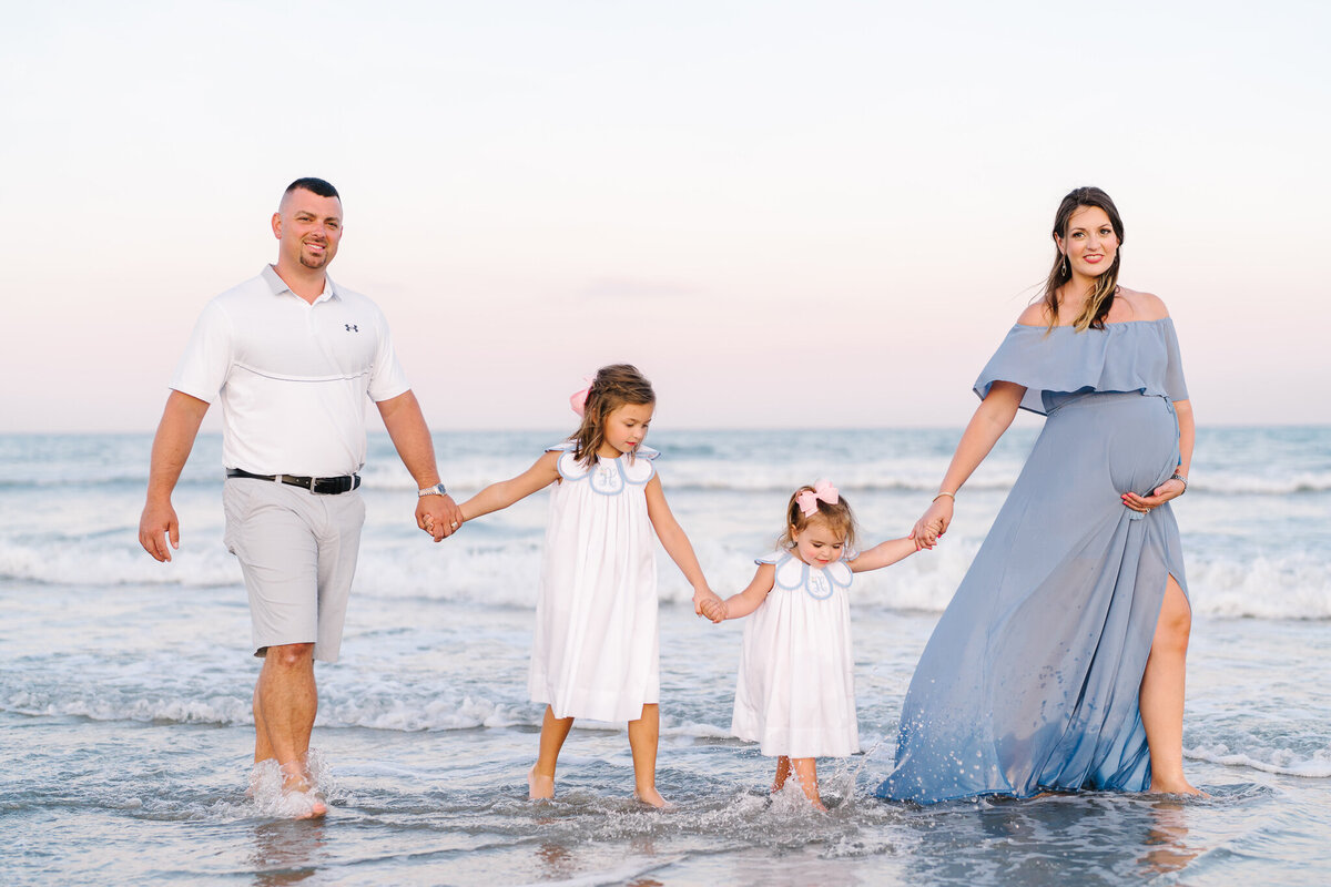 Family Beach Portraits in Myrtle Beach, SC