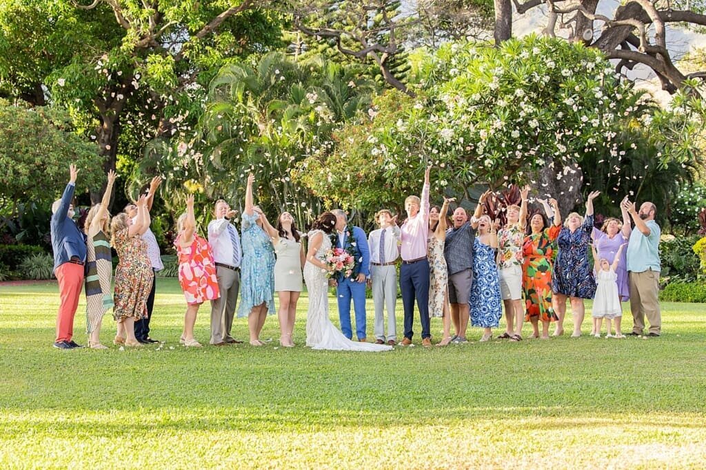 Olowalu Plantation House wedding simple