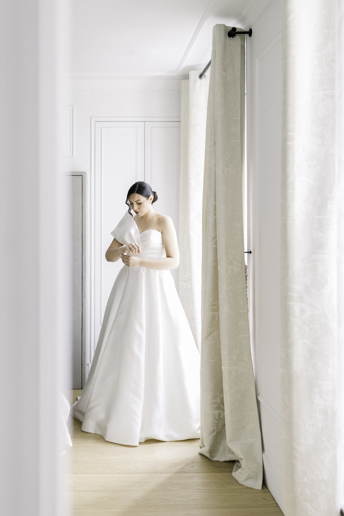 Bride Getting Ready