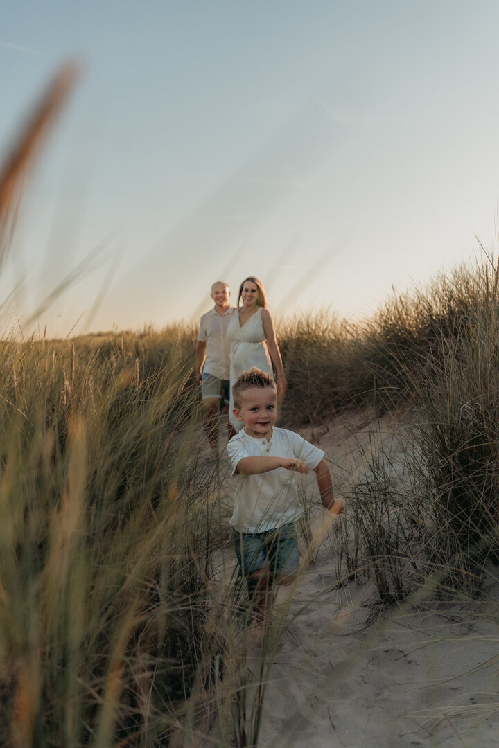 Gezinsfotografie strand goldenhour-2