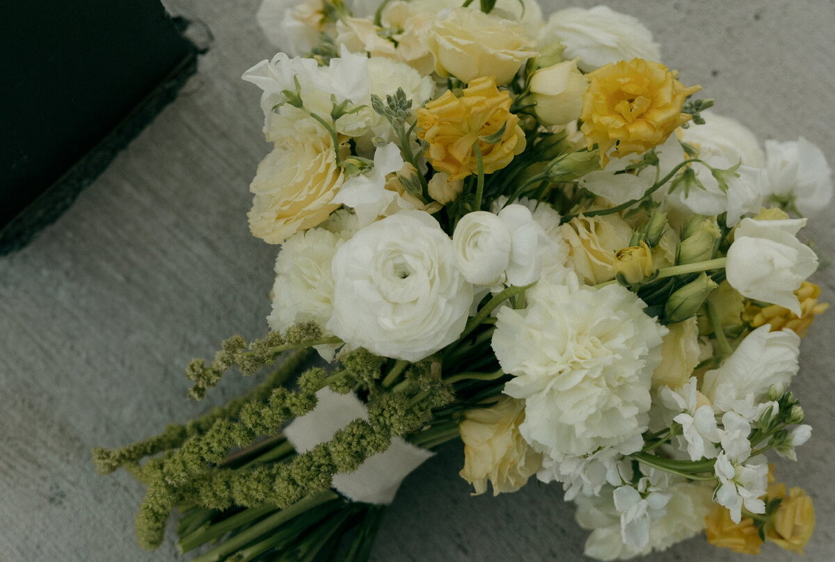 Butter Yellow Bridal Bouquet
