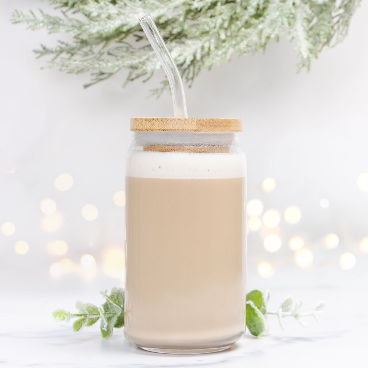 Glass Can Christmas