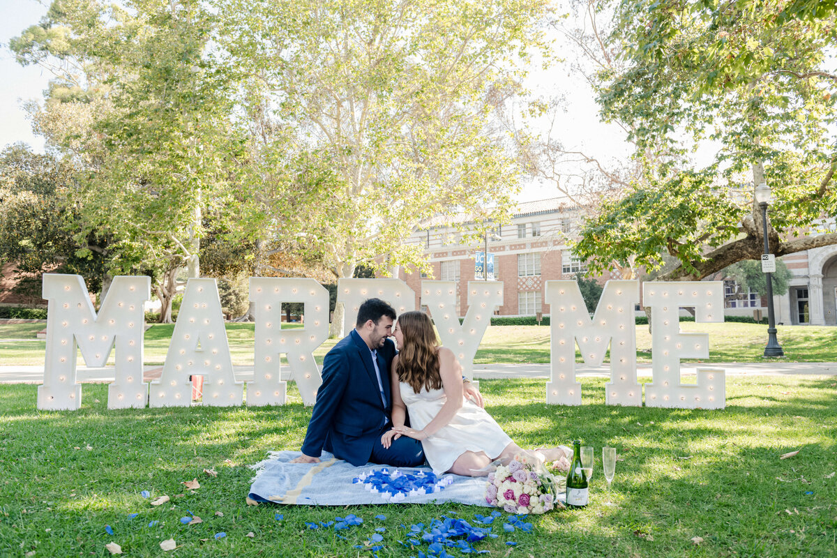 UCLA surprise proposal