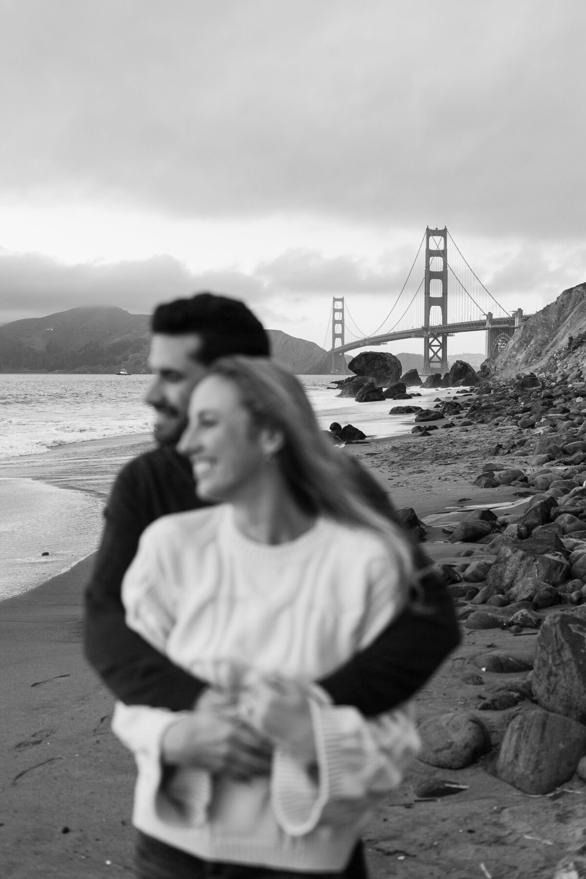 Golden Gate Bridge Engagement Photos-334